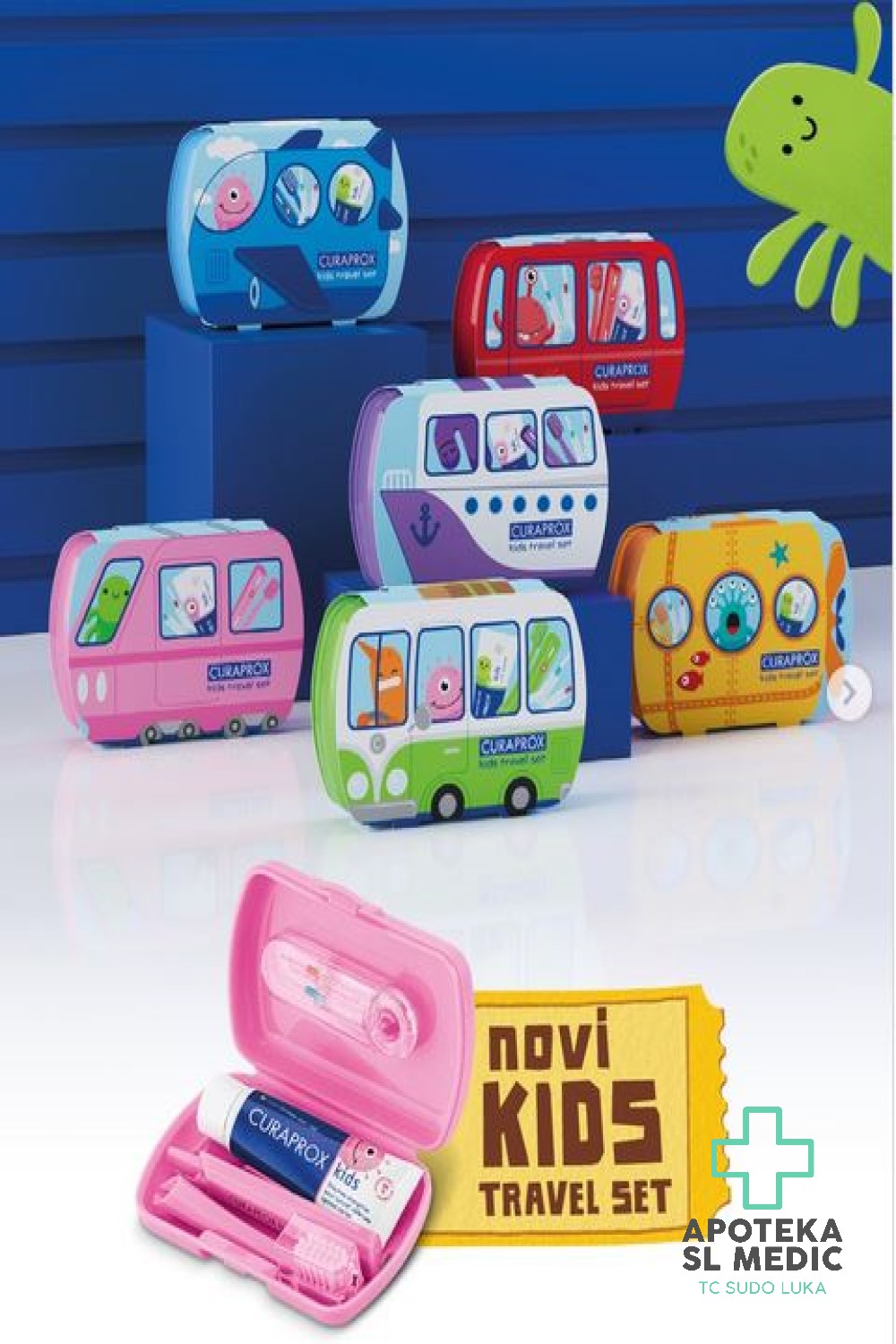 Curaprox KIDS putni set