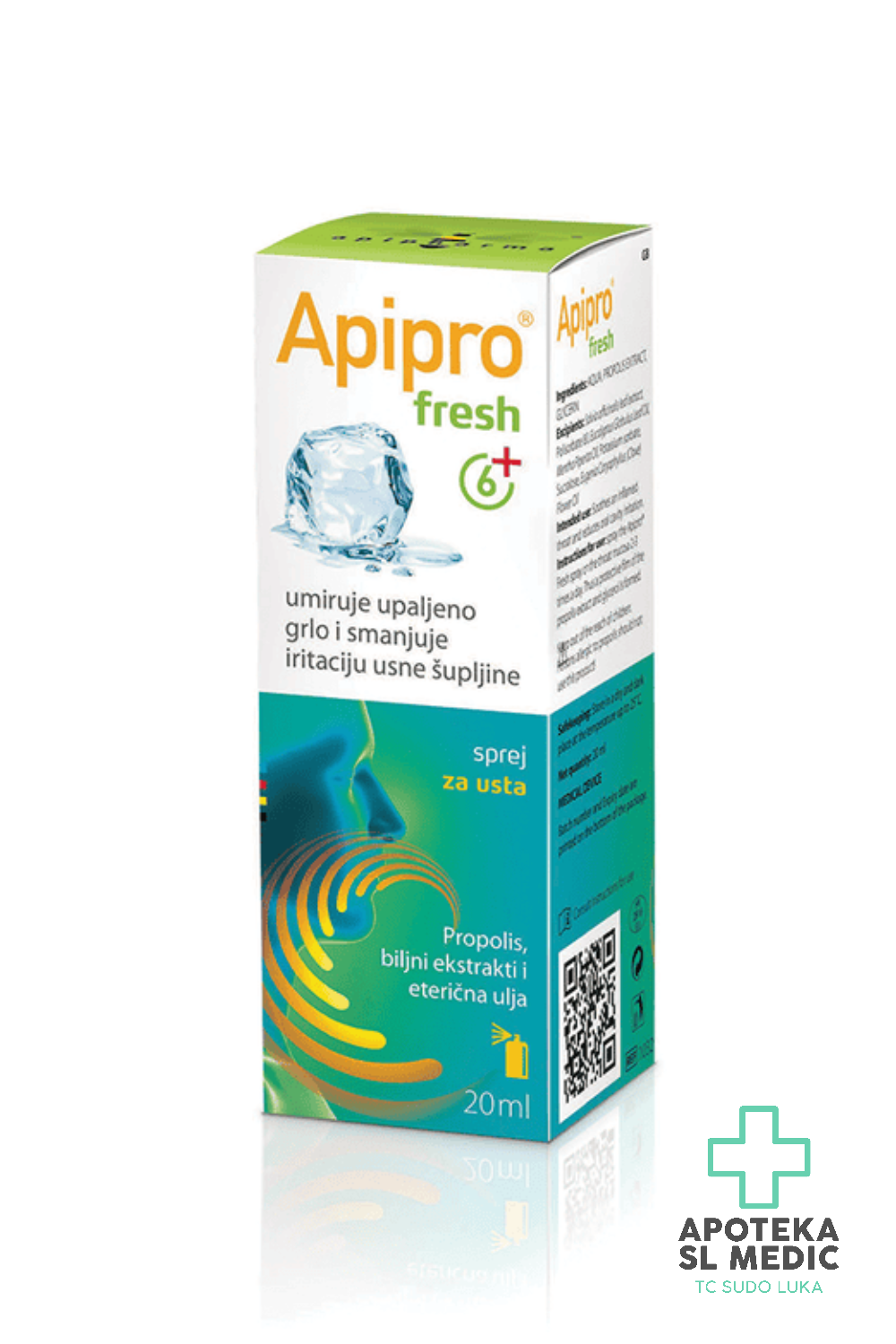 Apipro fresh propolis sprej 20ml