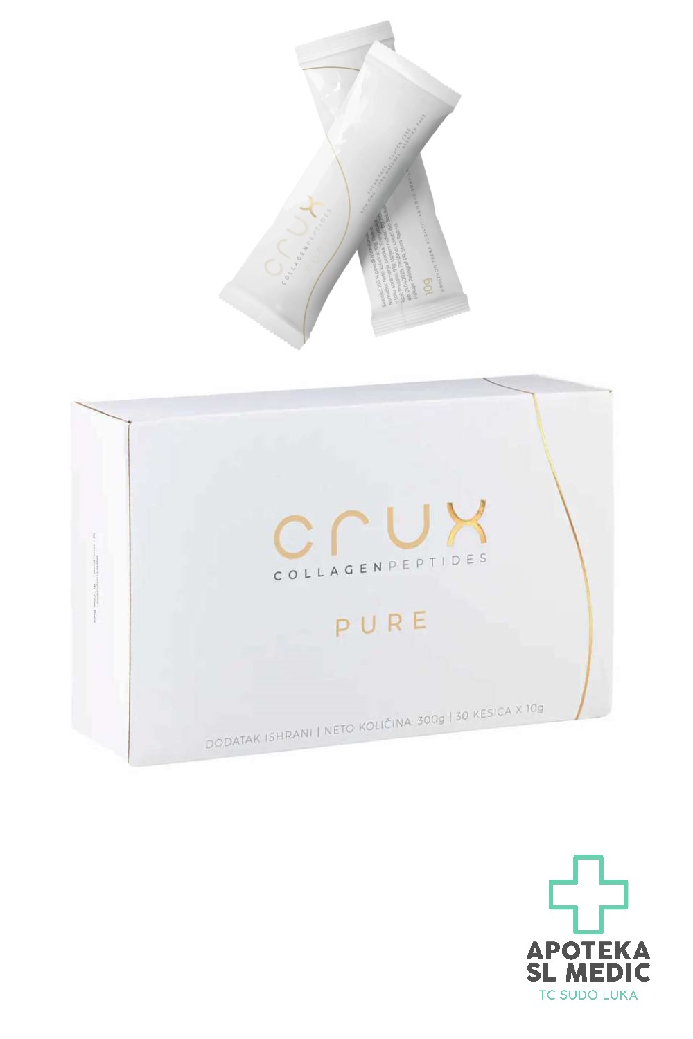 CRUX hidrolizirani kolagen 30 vrećica