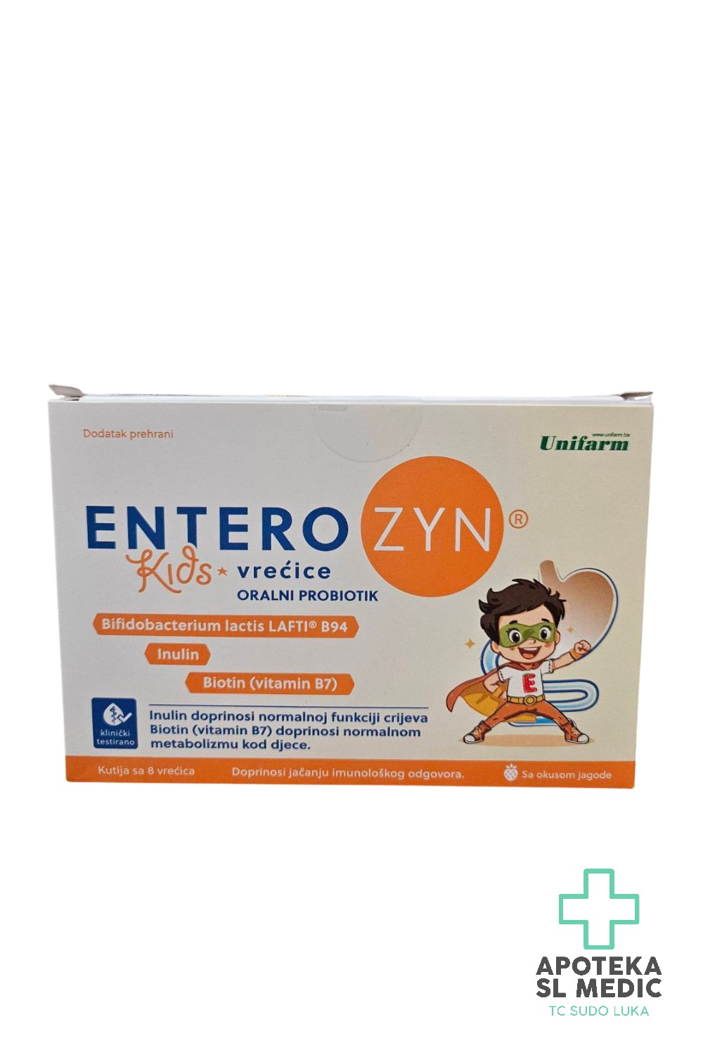 ENTEROZYN oralni probiotik za djecu 8 vrećica