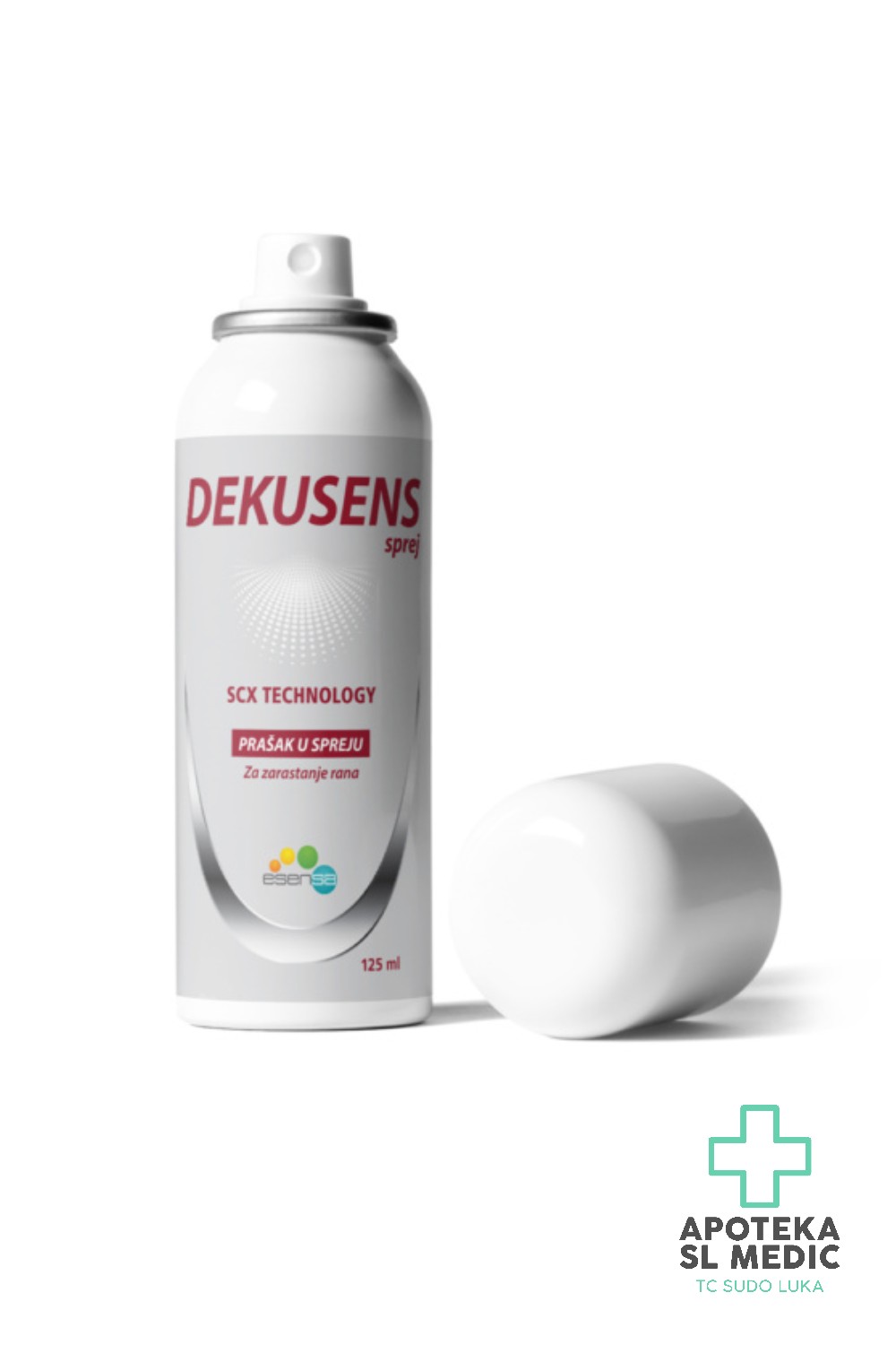 Esensa DEKUSENS prašak u spreju za zarastanje rana 125 ml