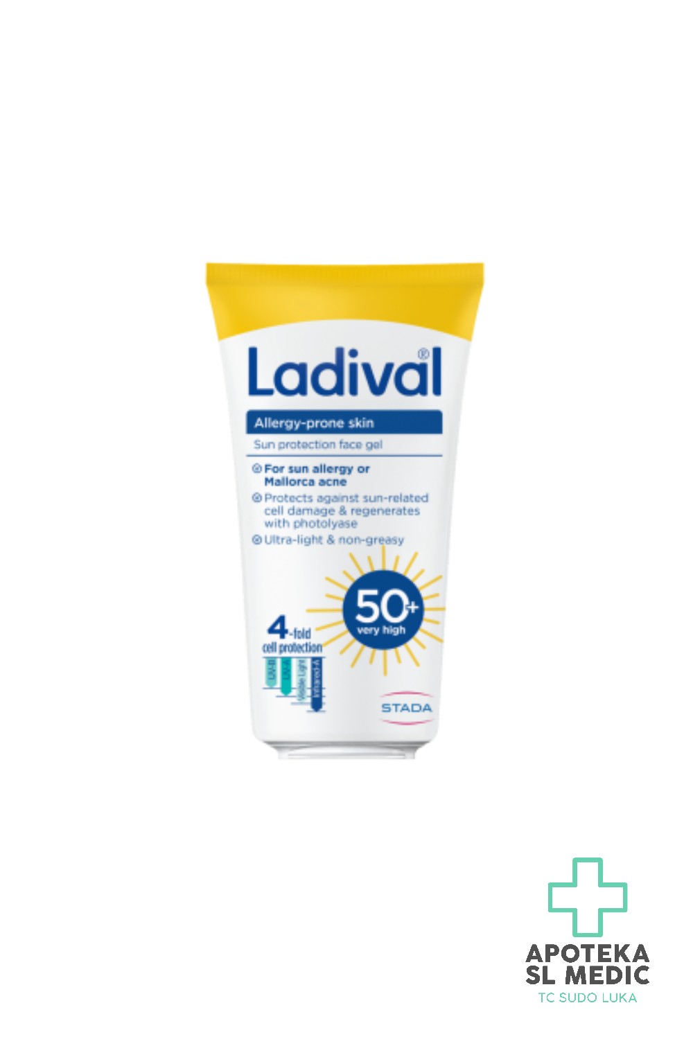 Ladival Allergy-Prone Skin Sun Protection Face Gel SPF 50+