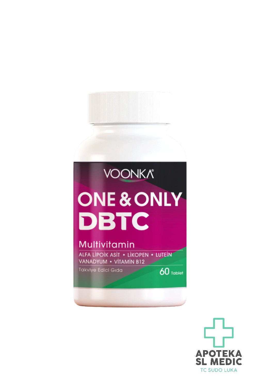 Voonka ONE & ONLY DBTC Multivitamin 60 tableta