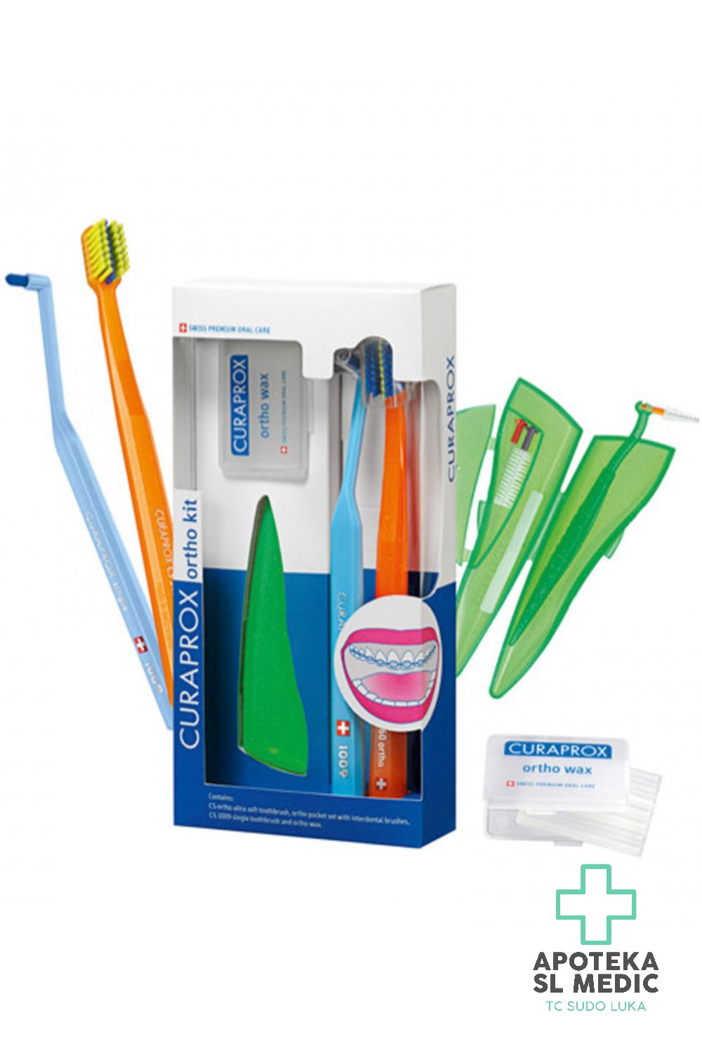 CURAPROX Ortho Kit – Set za Oralnu Higijenu Kod aparatića