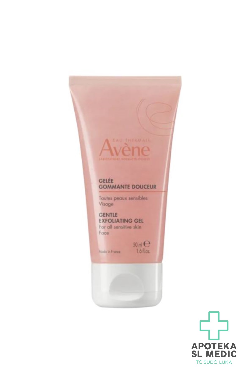 Avène Blagi Piling Gel za Lice 50ml (Gentle Exfoliating Gel) – Za Sve Tipove Osjetljive Kože