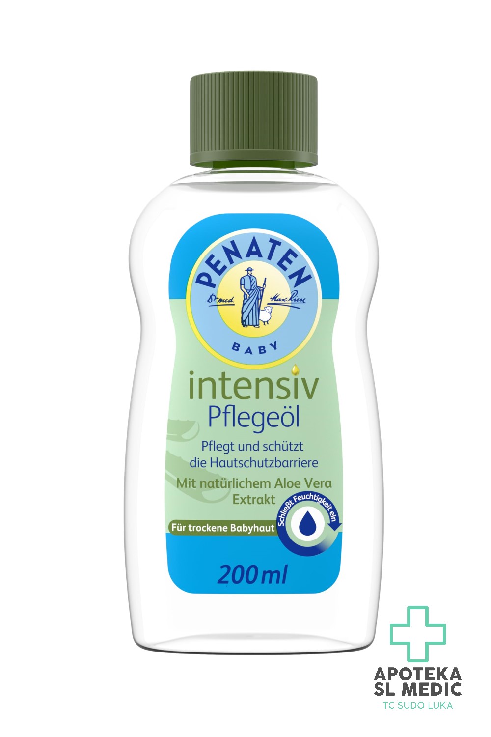 Penaten Baby Intenzivno Ulje za Njegu Kožu (200 ml) – Sa Prirodnim Ekstraktom Aloe Vere za Suhu Dječiju Kožu